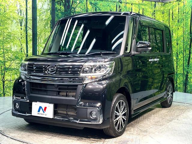 タント カスタムＸ　トップエディションリミテッドＳＡＩＩＩ　禁煙車　両側電動スライドドア　純正８インチナビ　全周囲カメラ　フルセグ　ドライブレコーダー　Ｂｌｕｅｔｏｏｔｈ再生　ハーフレザーシート　シートヒーター　ＬＥＤヘッドライト　ＬＥＤフォグ　スマートキー（24枚目）
