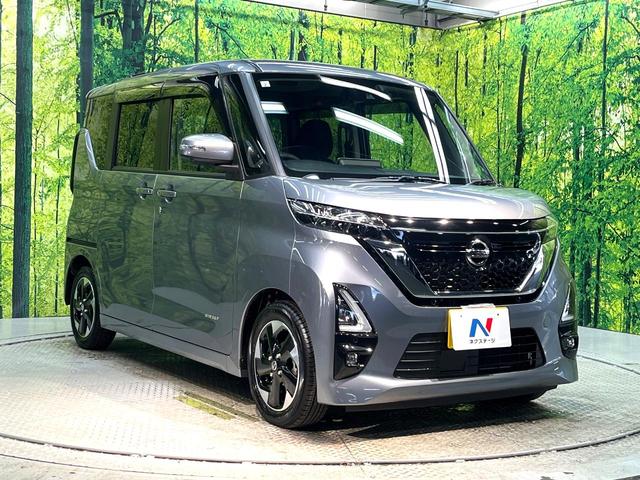 ルークス ハイウェイスター　Ｘ　禁煙車　衝突軽減装置　両側電動スライドドア　純正９インチナビ　全周囲モニター　ＥＴＣ　ＬＥＤヘッドライト　純正１４インチアルミホイール　オートエアコン　フルセグ　Ｂｌｕｅｔｏｏｔｈ再生（15枚目）