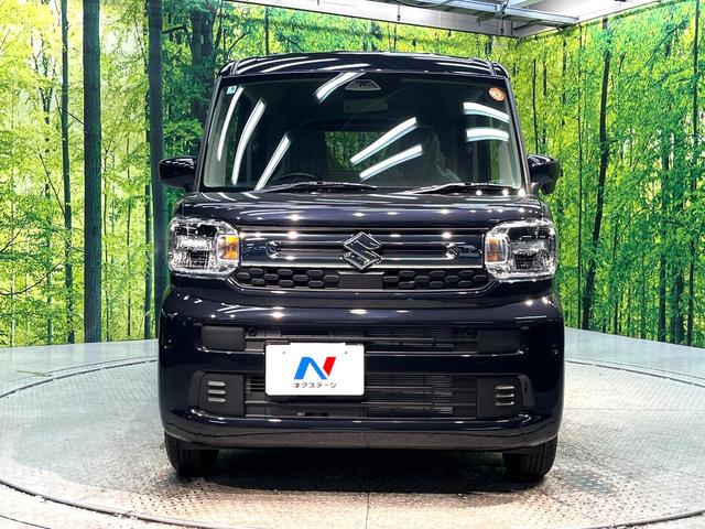 スペーシア ハイブリッドＧ　届出済未使用車　衝突軽減システム　ＬＥＤヘッドライト　スマートキー　クリアランスソナー　レーンアシスト　オートマチックハイビーム　プライバシーガラス　アイドリングストップ　盗難防止装置　電動格納ミラー（14枚目）