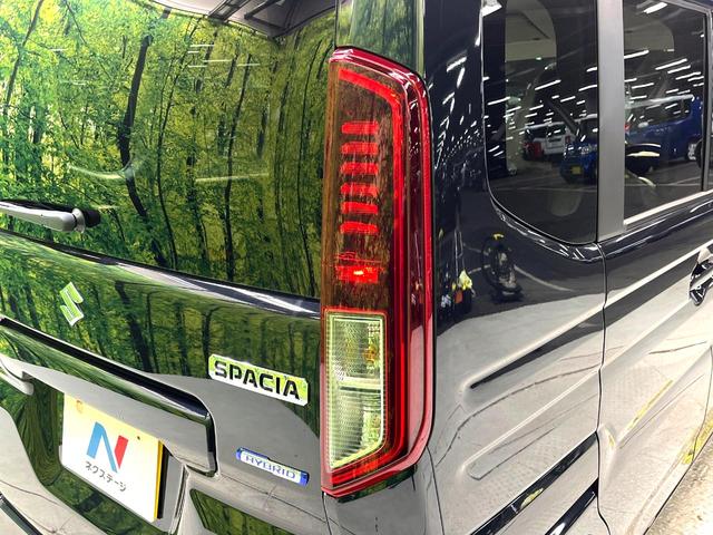 スペーシア ハイブリッドＧ　届出済未使用車　衝突軽減システム　ＬＥＤヘッドライト　スマートキー　クリアランスソナー　レーンアシスト　オートマチックハイビーム　プライバシーガラス　アイドリングストップ　盗難防止装置　電動格納ミラー（27枚目）