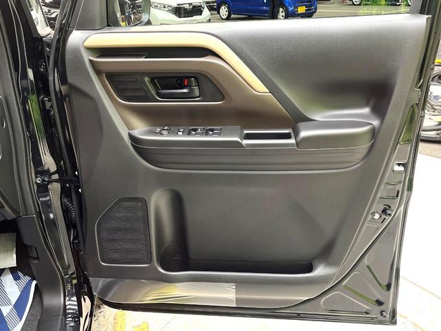 スペーシア ハイブリッドＧ　届出済未使用車　衝突軽減システム　ＬＥＤヘッドライト　スマートキー　クリアランスソナー　レーンアシスト　オートマチックハイビーム　プライバシーガラス　アイドリングストップ　盗難防止装置　電動格納ミラー（41枚目）