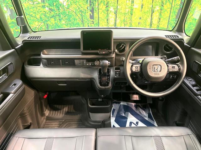 Ｎ－ＢＯＸカスタム コーディネートスタイル　両側電動ドア　バックカメラ　ホンダセンシング　レーダークルーズ　禁煙車　合皮レザーシート　パーキングセンサーシステム　スマートキー　ＬＥＤヘッド　ビルトインＥＴＣ　純正１４インチアルミ　シートヒーター（2枚目）