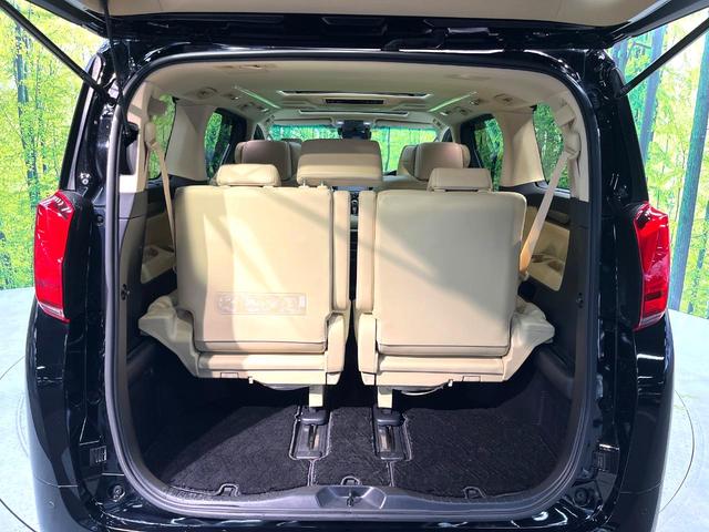 アルファードハイブリッド Ｇ　Ｆパッケージ　４ＷＤ　サンルーフ　モデリスタフルエアロ　両側電動ドア　後席モニター　純正１０．５型ナビ　全周囲カメラ　ＪＢＬサウンド　１００Ｖ電源　衝突被害軽減システム　レーダークルーズ　禁煙車　電動リアゲート（11枚目）