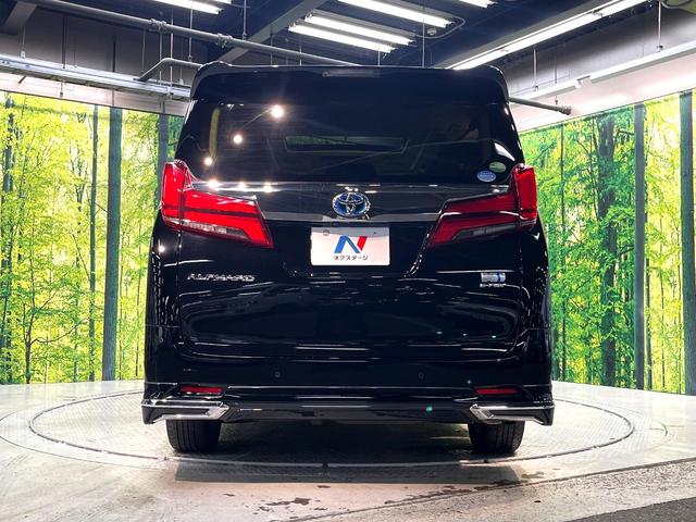 アルファードハイブリッド Ｇ　Ｆパッケージ　４ＷＤ　サンルーフ　モデリスタフルエアロ　両側電動ドア　後席モニター　純正１０．５型ナビ　全周囲カメラ　ＪＢＬサウンド　１００Ｖ電源　衝突被害軽減システム　レーダークルーズ　禁煙車　電動リアゲート（16枚目）