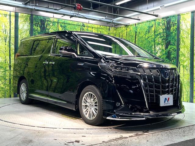 アルファードハイブリッド Ｇ　Ｆパッケージ　４ＷＤ　サンルーフ　モデリスタフルエアロ　両側電動ドア　後席モニター　純正１０．５型ナビ　全周囲カメラ　ＪＢＬサウンド　１００Ｖ電源　衝突被害軽減システム　レーダークルーズ　禁煙車　電動リアゲート（17枚目）