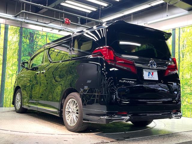 アルファードハイブリッド Ｇ　Ｆパッケージ　４ＷＤ　サンルーフ　モデリスタフルエアロ　両側電動ドア　後席モニター　純正１０．５型ナビ　全周囲カメラ　ＪＢＬサウンド　１００Ｖ電源　衝突被害軽減システム　レーダークルーズ　禁煙車　電動リアゲート（24枚目）