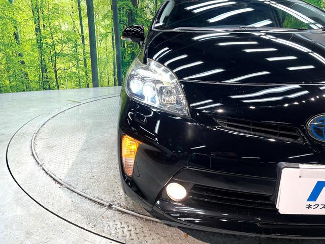 プリウス Gツーリングセレクションレザーパッケージ 禁煙車 純正ナビ バックカメラ クルーズコントロール ETC Bluetooth再生 レザーシート パワーシート シートヒーター LEDヘッドライト 純正17インチアルミホイール スマートキー(12枚目)