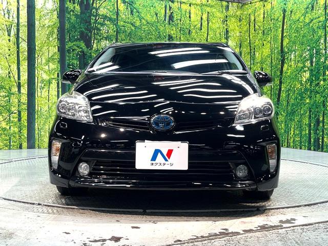 プリウス Gツーリングセレクションレザーパッケージ 禁煙車 純正ナビ バックカメラ クルーズコントロール ETC Bluetooth再生 レザーシート パワーシート シートヒーター LEDヘッドライト 純正17インチアルミホイール スマートキー(14枚目)