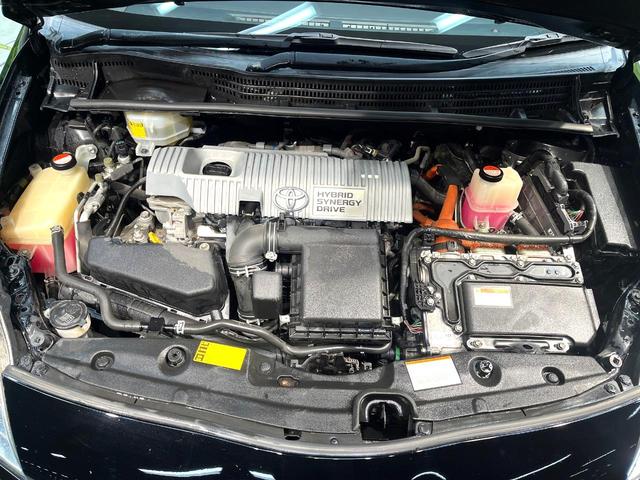 プリウス Gツーリングセレクションレザーパッケージ 禁煙車 純正ナビ バックカメラ クルーズコントロール ETC Bluetooth再生 レザーシート パワーシート シートヒーター LEDヘッドライト 純正17インチアルミホイール スマートキー(18枚目)