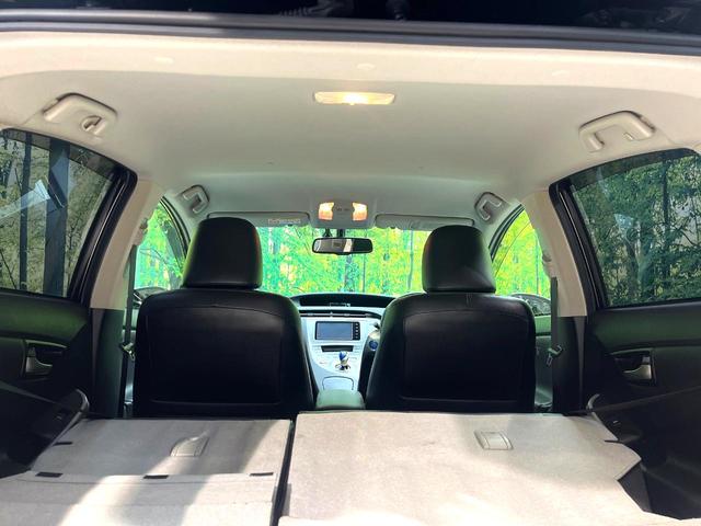 プリウス Gツーリングセレクションレザーパッケージ 禁煙車 純正ナビ バックカメラ クルーズコントロール ETC Bluetooth再生 レザーシート パワーシート シートヒーター LEDヘッドライト 純正17インチアルミホイール スマートキー(33枚目)
