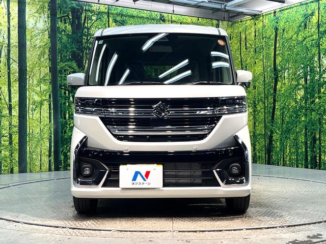 スペーシアカスタム ハイブリッドＸＳ　届出済未使用車　両側電動スライドドア　純正９型ナビ　全周囲カメラ　衝突被害軽減システム　レーダークルーズ　ハーフレザーシート　シートヒーター　コーナーセンサー　ＬＥＤヘッド　オートマチックハイビーム（14枚目）