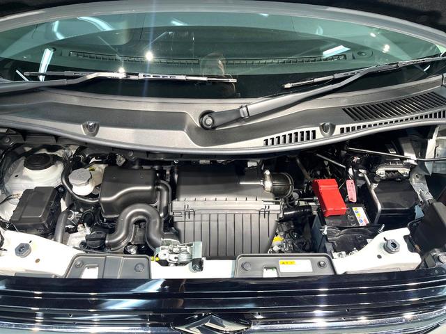 スペーシアカスタム ハイブリッドＸＳ　届出済未使用車　両側電動スライドドア　純正９型ナビ　全周囲カメラ　衝突被害軽減システム　レーダークルーズ　ハーフレザーシート　シートヒーター　コーナーセンサー　ＬＥＤヘッド　オートマチックハイビーム（18枚目）