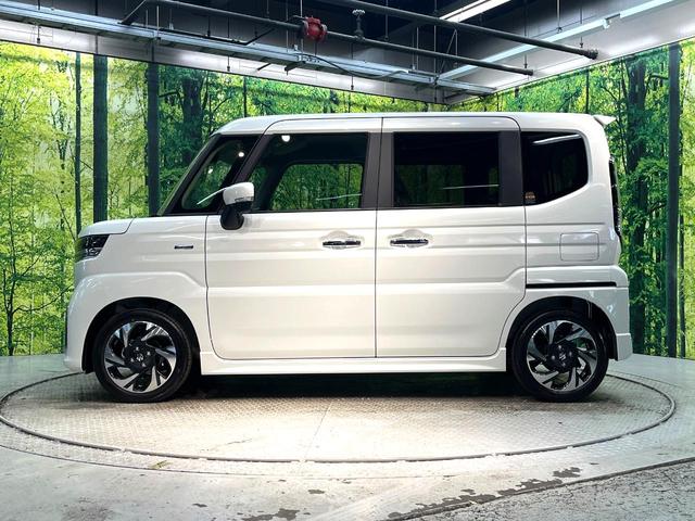 スペーシアカスタム ハイブリッドＸＳ　届出済未使用車　衝突軽減装置　電動スライドドア　純正９インチナビ　全周囲カメラ　前席シートヒーター　ＬＥＤヘッドライト　オートライト　オートエアコン　純正１５インチアルミホイール　スマートキー（21枚目）