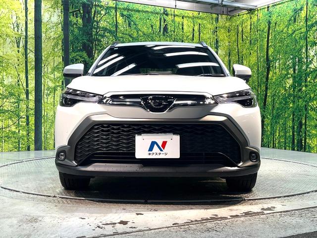 カローラクロス ハイブリッド　Ｚ　禁煙車　衝突軽減装置　純正１０．５インチナビ付ディスプレイオーディオ　パワーバックドア　ハーフレザーシート　パワーシート　ＥＴＣ２．０　シートヒーター　ＬＥＤライト　オートマチックハイビーム（14枚目）