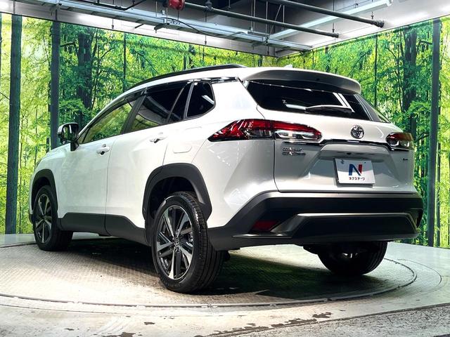 カローラクロス ハイブリッド　Ｚ　禁煙車　衝突軽減装置　純正１０．５インチナビ付ディスプレイオーディオ　パワーバックドア　ハーフレザーシート　パワーシート　ＥＴＣ２．０　シートヒーター　ＬＥＤライト　オートマチックハイビーム（23枚目）