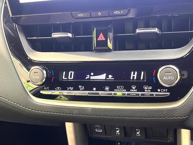 カローラクロス ハイブリッド　Ｚ　禁煙車　衝突軽減装置　純正１０．５インチナビ付ディスプレイオーディオ　パワーバックドア　ハーフレザーシート　パワーシート　ＥＴＣ２．０　シートヒーター　ＬＥＤライト　オートマチックハイビーム（66枚目）