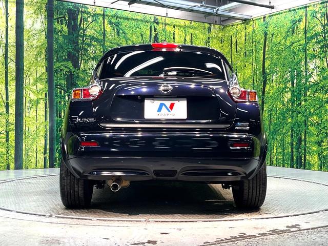 ジューク １５ＲＳ　アーバンセレクション　禁煙車　ＳＤナビ　バックカメラ　Ｂｌｕｅｔｏｏｔｈ再生　ＨＩＤヘッドライト　ＥＴＣ　フルセグ　オートライト　オートエアコン　スマートキー　１８インチアルミホイール　電動格納ミラー（15枚目）