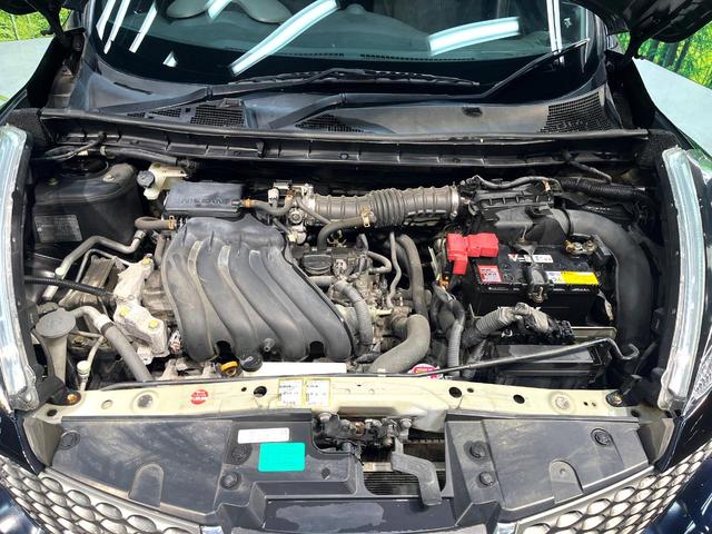 ジューク １５ＲＳ　アーバンセレクション　禁煙車　ＳＤナビ　バックカメラ　Ｂｌｕｅｔｏｏｔｈ再生　ＨＩＤヘッドライト　ＥＴＣ　フルセグ　オートライト　オートエアコン　スマートキー　１８インチアルミホイール　電動格納ミラー（18枚目）
