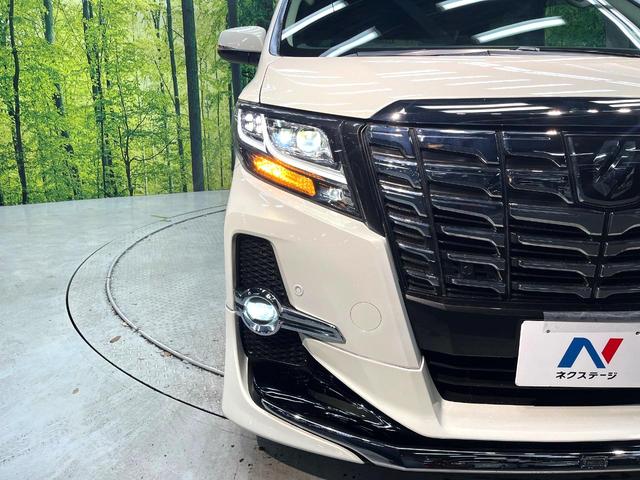 アルファード ２．５Ｓ　Ｃパッケージ　禁煙車　モデリスタエアロ　両側電動スライドドア　衝突軽減装置　１０インチナビ　バックカメラ　パワーシート　ハーフレザーシート　ドライブレコーダー　ＬＥＤヘッドライト　ＥＴＣ（13枚目）