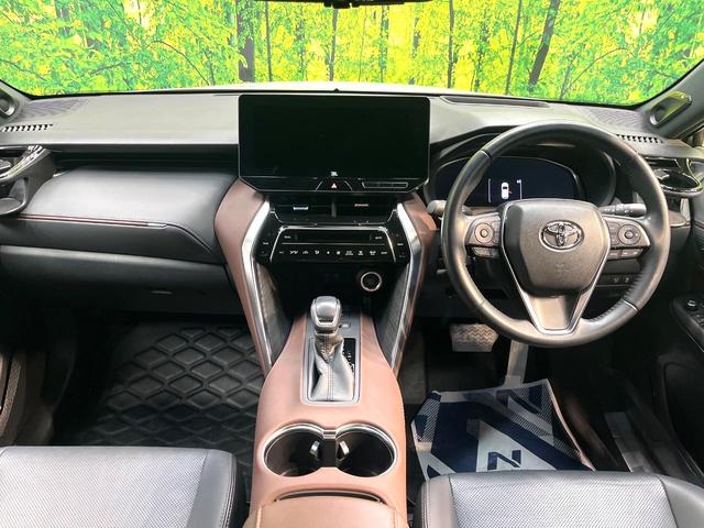 ハリアー Ｚ　レザーパッケージ　禁煙車　モデリスタエアロ　衝突軽減装置　純正１２．３インチディスプレイオーディオ　全周囲カメラ　ＪＢＬサウンドシステム　パワーバックドア　本革シート　パワーシート　ＥＴＣ２．０　シートベンチレーション（2枚目）