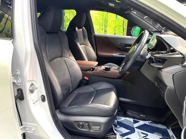 ハリアー Ｚ　レザーパッケージ　禁煙車　モデリスタエアロ　衝突軽減装置　純正１２．３インチディスプレイオーディオ　全周囲カメラ　ＪＢＬサウンドシステム　パワーバックドア　本革シート　パワーシート　ＥＴＣ２．０　シートベンチレーション（8枚目）