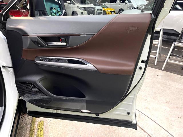 ハリアー Ｚ　レザーパッケージ　禁煙車　モデリスタエアロ　衝突軽減装置　純正１２．３インチディスプレイオーディオ　全周囲カメラ　ＪＢＬサウンドシステム　パワーバックドア　本革シート　パワーシート　ＥＴＣ２．０　シートベンチレーション（50枚目）