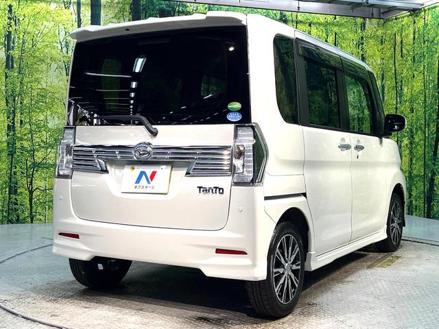 タント カスタムＸ　トップエディションＶＳ　ＳＡＩＩＩ　禁煙車　スマートアシスト　両側電動ドア　純正ＳＤナビ　全周囲カメラ　ハーフレザーシート　シートヒーター　コーナーセンサー　ＥＴＣ　オートマチックハイビーム　オートエアコン　純正１４インチアルミ（17枚目）