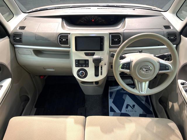 タント Ｘ　ホワイトアクセントＳＡＩＩＩ　禁煙車　スマートアシスト　電動スライドドア　純正ＳＤナビ　バックカメラ　シートヒーター　ハーフレザーシート　ＥＴＣ　オートマチックハイビーム　オートライト　Ｂｌｕｅｔｏｏｔｈ　フルセグ　スマートキー（2枚目）