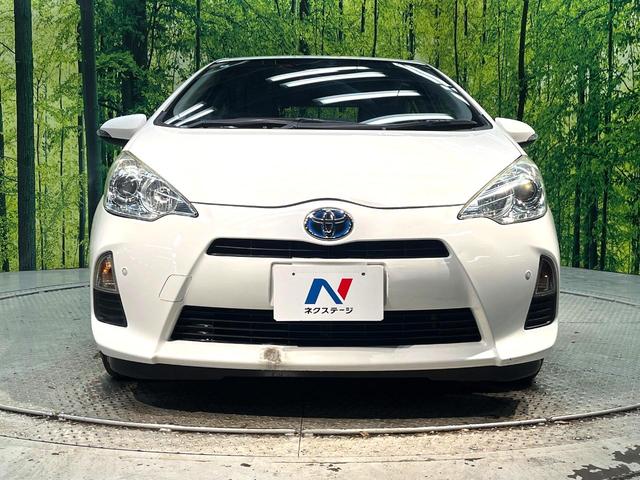 アクア L 禁煙車 純正SDナビ バックカメラ ETC クリアランスソナー Bluetooth再生 キーレス オートエアコン 電動格納ミラー オートエアコン 横滑り防止装置 地デジ CD再生(14枚目)