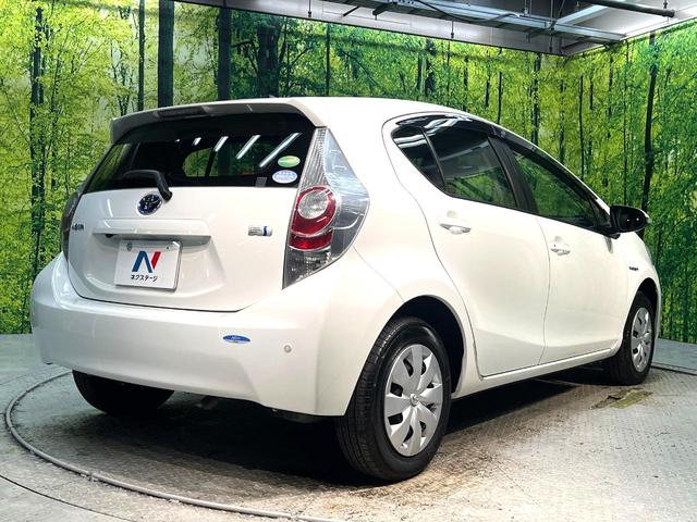 アクア L 禁煙車 純正SDナビ バックカメラ ETC クリアランスソナー Bluetooth再生 キーレス オートエアコン 電動格納ミラー オートエアコン 横滑り防止装置 地デジ CD再生(17枚目)