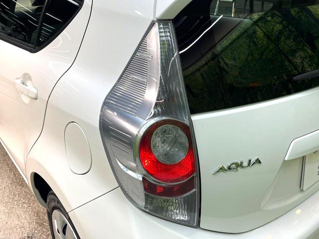 アクア L 禁煙車 純正SDナビ バックカメラ ETC クリアランスソナー Bluetooth再生 キーレス オートエアコン 電動格納ミラー オートエアコン 横滑り防止装置 地デジ CD再生(38枚目)