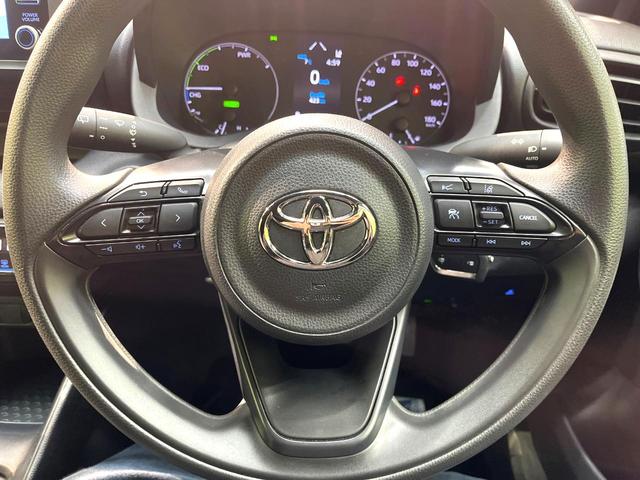 ヤリス ハイブリッドX バックカメラ 衝突被害軽減システム レーダークルーズ 禁煙車 純正ディスプレイオーディオ ビルトインETC オートマチックハイビーム 車線逸脱警報 オートライト オートエアコン Bluetooth(47枚目)