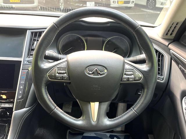 スカイライン 350GT ハイブリッド タイプP 全周囲カメラ BOSEサウンド 衝突被害軽減システム レーダークルーズ 禁煙車 レザーシート コーナーセンサー スマートキー LEDヘッド ビルトインETC 純正17インチアルミ オートハイビーム(12枚目)