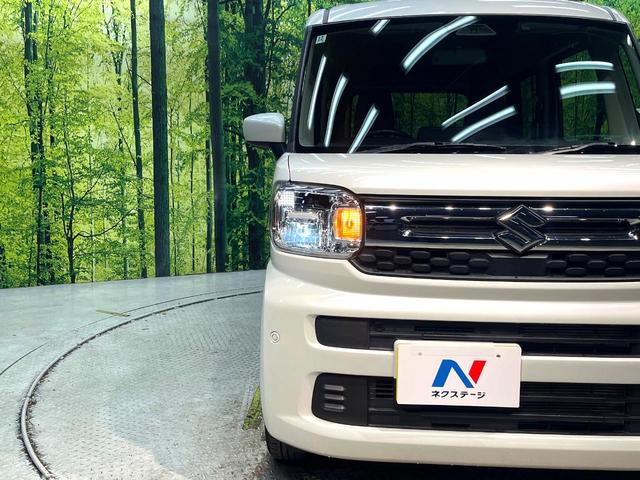 スペーシア ハイブリッドG SDナビ 衝突被害軽減システム 禁煙車 コーナーセンサー スマートキー LEDヘッド ETC オートハイビーム 車線逸脱警報 オートライト オートエアコン Bluetooth CD再生(30枚目)