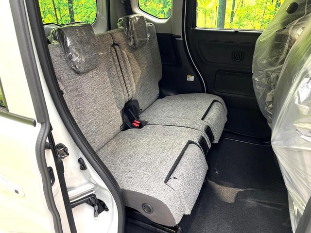 スペーシア ハイブリッドX 届出済未使用車 両側電動ドア 純正9インチナビ 全周囲カメラ 衝突被害軽減システム コーナーセンサー スマートキー LEDヘッド オートハイビーム 車線逸脱警報 オートライト オートエアコン(9枚目)