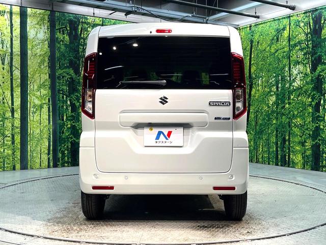 スペーシア ハイブリッドX 届出済未使用車 両側電動ドア 純正9インチナビ 全周囲カメラ 衝突被害軽減システム コーナーセンサー スマートキー LEDヘッド オートハイビーム 車線逸脱警報 オートライト オートエアコン(15枚目)