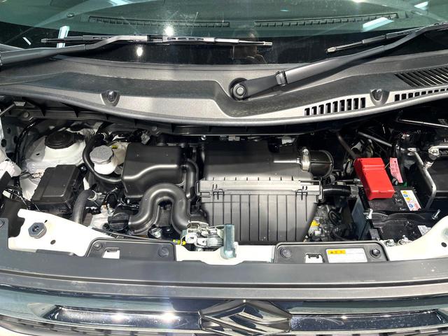 スペーシア ハイブリッドX 届出済未使用車 両側電動ドア 純正9インチナビ 全周囲カメラ 衝突被害軽減システム コーナーセンサー スマートキー LEDヘッド オートハイビーム 車線逸脱警報 オートライト オートエアコン(18枚目)