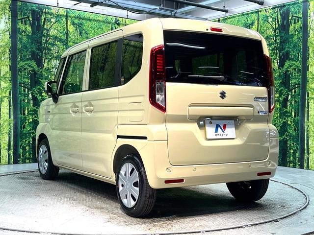 スペーシア ハイブリッドX 届出済未使用車 セーフティサポート 両側電動ドア シートヒーター LEDヘッド リアパーキングセンサー スマートキー オートハイビーム オートエアコン ロールサンシェード スリムサーキュレーター(30枚目)