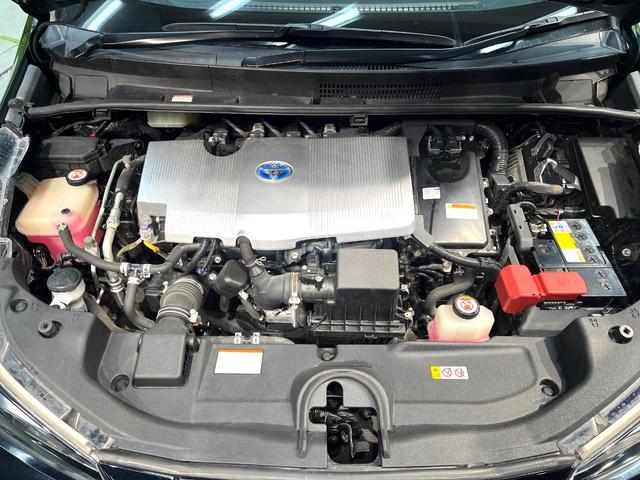 プリウス Sツーリングセレクション 禁煙車 モデリスタエアロ 衝突軽減装置 純正9インチナビ バックカメラ シートヒーター レーダークルーズコントロール ETC ドライブレコーダー LEDヘッドライト 純正17インチアルミホイール(18枚目)