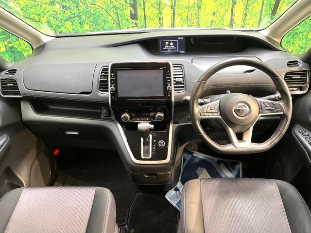 セレナ ハイウェイスター VセレクションII ハンズフリー両側電動ドア 純正9型ナビ 後席モニター 衝突軽減 禁煙車 ドラレコ コーナーセンサー スマートキー LEDヘッド ビルトインETC クルコン 純正16インチアルミ オートハイビーム(2枚目)