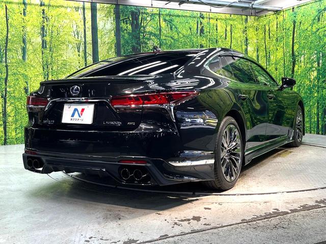 LS LS500h バージョンL 禁煙車 4WD サンルーフ TRDフルエアロ 衝突軽減装置 レーダークルーズ 純正12インチナビ 全周囲カメラ フルセグ ドラレコ デジタルインナーミラー ブラインドスポットモニター(17枚目)