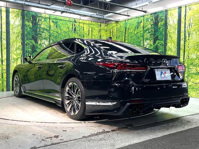 LS LS500h バージョンL 禁煙車 4WD サンルーフ TRDフルエアロ 衝突軽減装置 レーダークルーズ 純正12インチナビ 全周囲カメラ フルセグ ドラレコ デジタルインナーミラー ブラインドスポットモニター(56枚目)