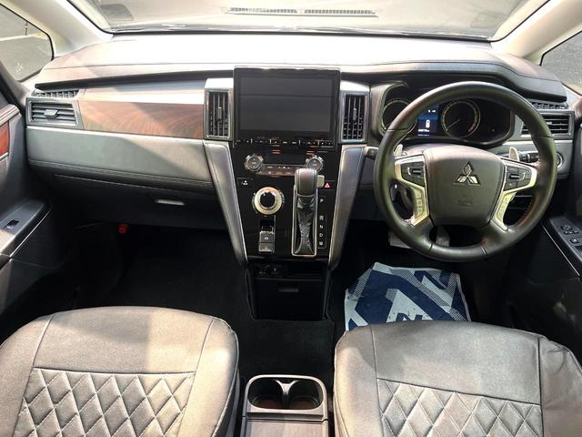 デリカD:5 P 禁煙車 4WD ディーゼル 両側電動スライドドア 衝突軽減システム レーダークルーズ 純正10インチナビ 全周囲カメラ フルセグ ドラレコ ETC Bluetooth シートヒーター パワーシート(2枚目)