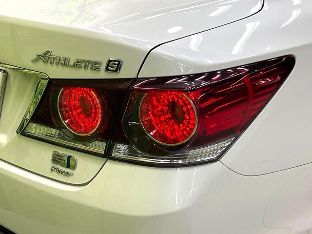 クラウンハイブリッド アスリートS Four 4WD 禁煙車 純正8型ナビ バックカメラ 衝突被害軽減システム レーダークルーズ ドラレコ ETC Bluetooth フルセグ コーナーセンサー スマートキー LEDヘッド 純正18インチアルミ(39枚目)