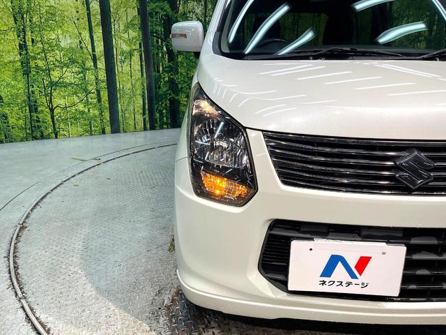 ワゴンR 20周年記念車 禁煙車 純正SDナビ バックカメラ 衝突被害軽減システム シートヒーター ETC スマートキー HIDヘッド 純正15インチアルミホイール オートライト オートエアコン 地デジ(35枚目)