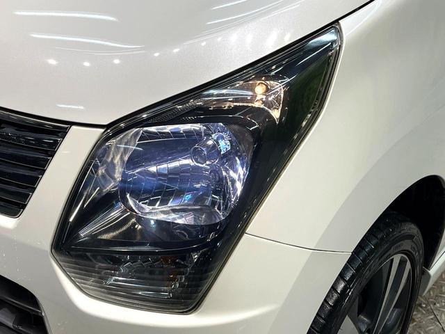 ワゴンR 20周年記念車 禁煙車 純正SDナビ バックカメラ 衝突被害軽減システム シートヒーター ETC スマートキー HIDヘッド 純正15インチアルミホイール オートライト オートエアコン 地デジ(36枚目)