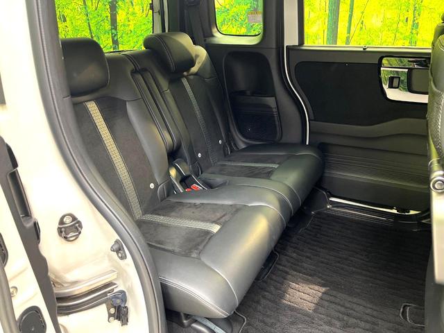 N-BOXカスタム Lターボ ターボ 禁煙車 衝突被害軽減システム 両側電動スライドドア 純正SDナビ バックカメラ ETC Bluetooth フルセグ シートヒーター コーナーセンサー スマートキー LEDヘッドライト(10枚目)