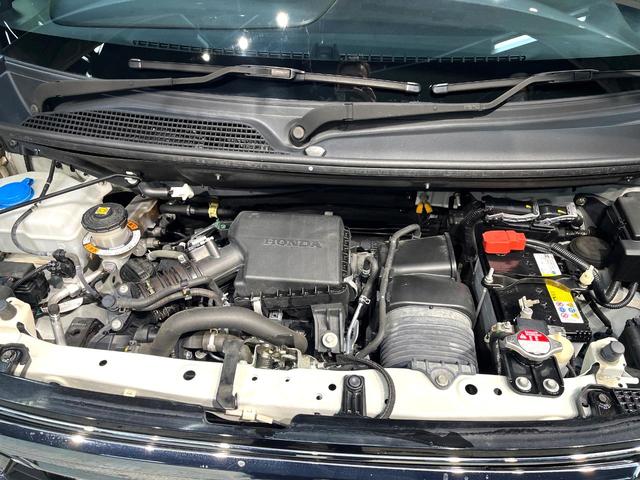 N-BOXカスタム Lターボ ターボ 禁煙車 衝突被害軽減システム 両側電動スライドドア 純正SDナビ バックカメラ ETC Bluetooth フルセグ シートヒーター コーナーセンサー スマートキー LEDヘッドライト(19枚目)