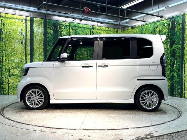 N-BOXカスタム Lターボ ターボ 禁煙車 衝突被害軽減システム 両側電動スライドドア 純正SDナビ バックカメラ ETC Bluetooth フルセグ シートヒーター コーナーセンサー スマートキー LEDヘッドライト(31枚目)