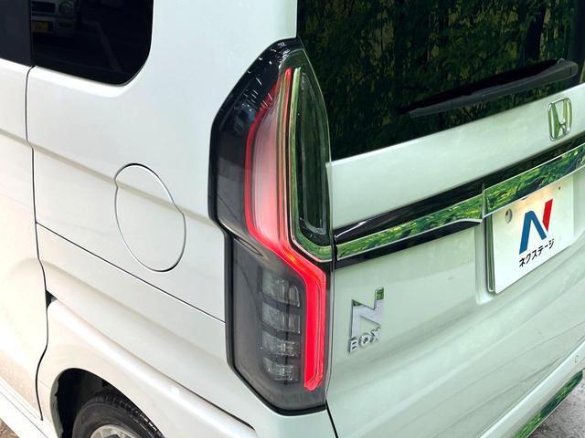 N-BOXカスタム Lターボ ターボ 禁煙車 衝突被害軽減システム 両側電動スライドドア 純正SDナビ バックカメラ ETC Bluetooth フルセグ シートヒーター コーナーセンサー スマートキー LEDヘッドライト(40枚目)